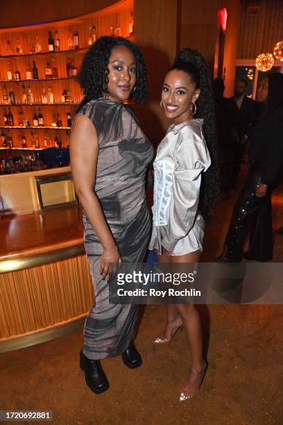 Sabrina Satchell and Alicia Janina Gordillo attend as Prime Video's Culture Rated kicks off 'We C You' celebration during CultureCon NYC Week 2023 at...