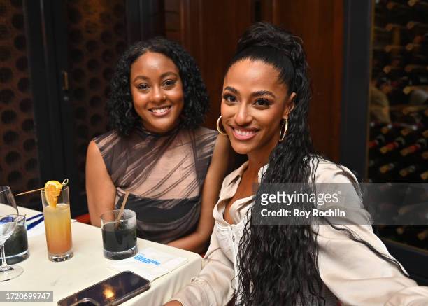 Sabrina Satchell and Alicia Janina Gordillo attend as Prime Video's Culture Rated kicks off 'We C You' celebration during CultureCon NYC Week 2023 at...