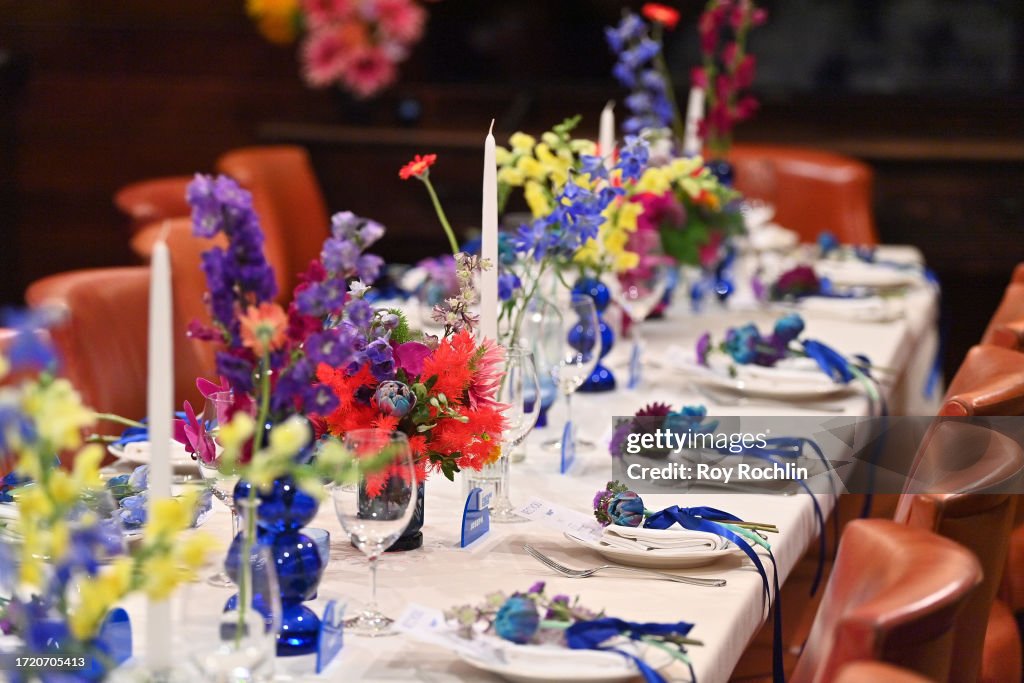 A view of the table settings as Prime Video's Culture Rated kicks off