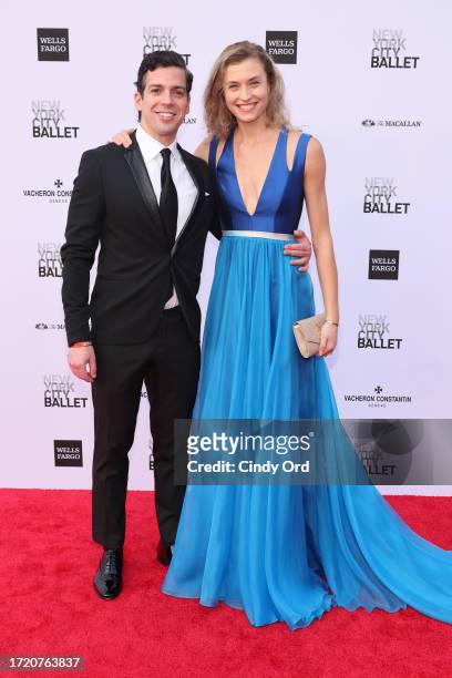 Leandro Slipczuk and Miriam Miller attend the New York City Ballet 2023 Fall Fashion Gala at David H. Koch Theater, Lincoln Center on October 05,...
