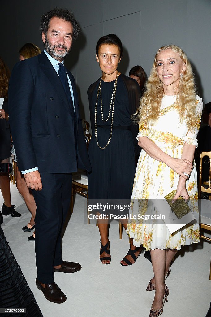 Giambattista Valli: Front Row - Paris Fashion Week Haute-Couture F/W 2013-2014