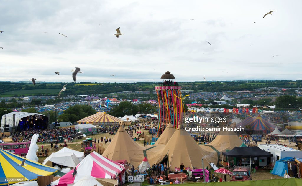 Glastonbury Festival 2013 - Day 4