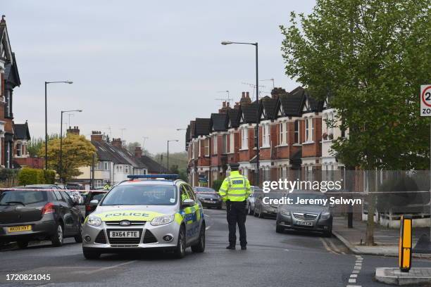 Harlesden Road Where The Terror Raid Happened Last Night:.Witnesses Today Told How Gunfire Rang Out As Police Stormed A Terraced House In A Dramatic...