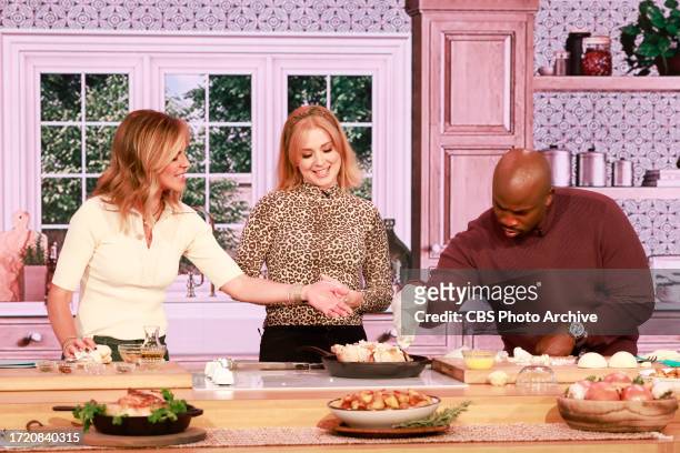 Episode.3" THE TALK Wednesday, October 11th at 2pmET/1pmPT on CBS! Actress and amateur chef Alexandra Breckenridge makes her television cooking debut...