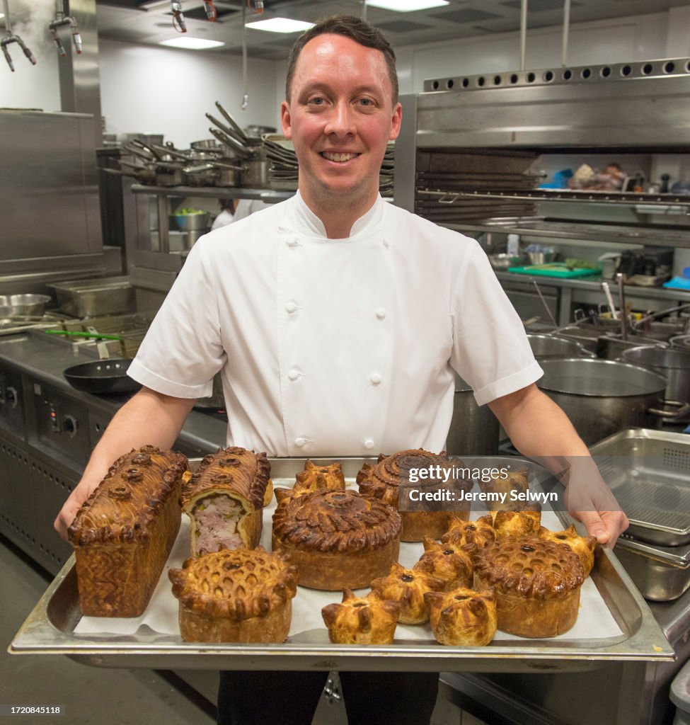 Calum Franklin From Holborn Dining Rooms With His Pork Pies