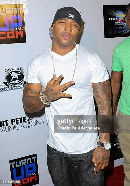 Recording Artist 40 Glocc attends the "Party After" the 2013 BET Awards hosted by Chris Brown and Nick Cannon at The Belasco Theater on June 30, 2013...