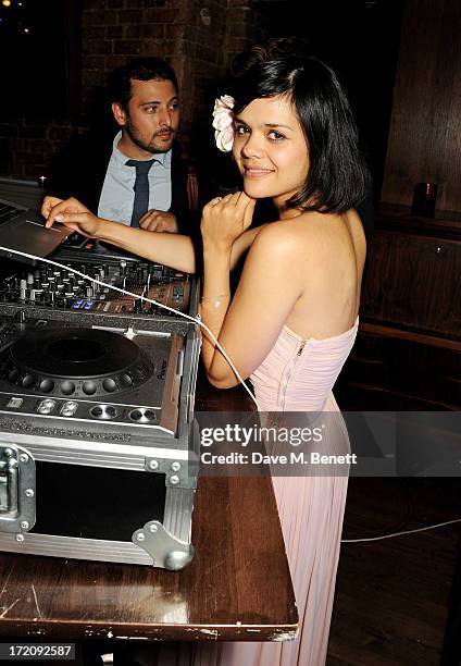 Natasha Khan aka Bat For Lashes attends an after party following 'A Curious Night at the Theatre', a charity gala evening to raise funds for...