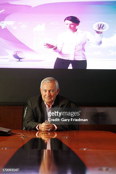 President and CEO of Ingram Micro Inc. Alain Monie is photographed for Los Angeles Times on June 27, 2013 in Santa Ana, California. PUBLISHED IMAGE....