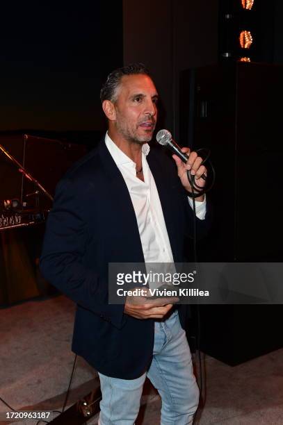 Mauricio Umansky attends Park Elm at Century Plaza launch event on October 05, 2023 in Los Angeles, California.