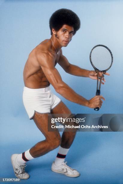 Karate champion and actor Jim Kelly poses for a portrait for Right... News Photo - Getty Images
