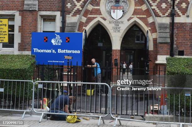 Prince George'S New School Thomas'S In Battersea.. .A Deputy Head At The First School Attended By Prince George And Princess Charlotte Is Facing Jail...