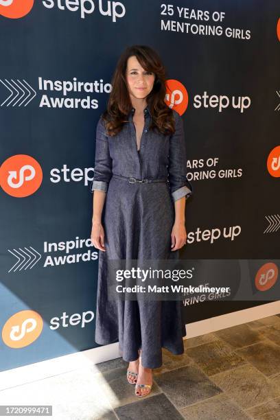 Linda Cardellini attends Step Up's Annual Inspiration Awards 2023 at Skirball Cultural Center on October 06, 2023 in Los Angeles, California.