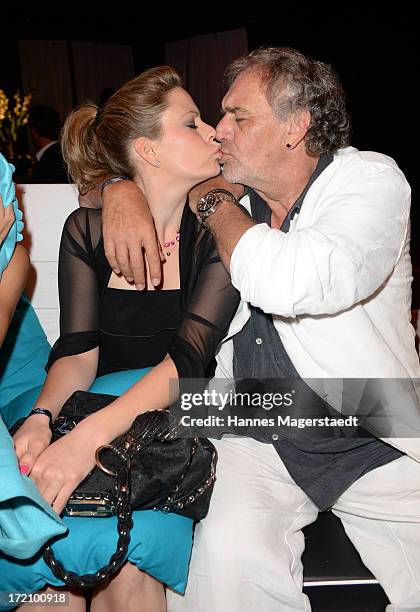 Actor Christian Kohlund and his daughter Francesca attend Movie MEETS MEDIA Party during the Munich Film Festival 2013 at P1 on July 1, 2013 in...