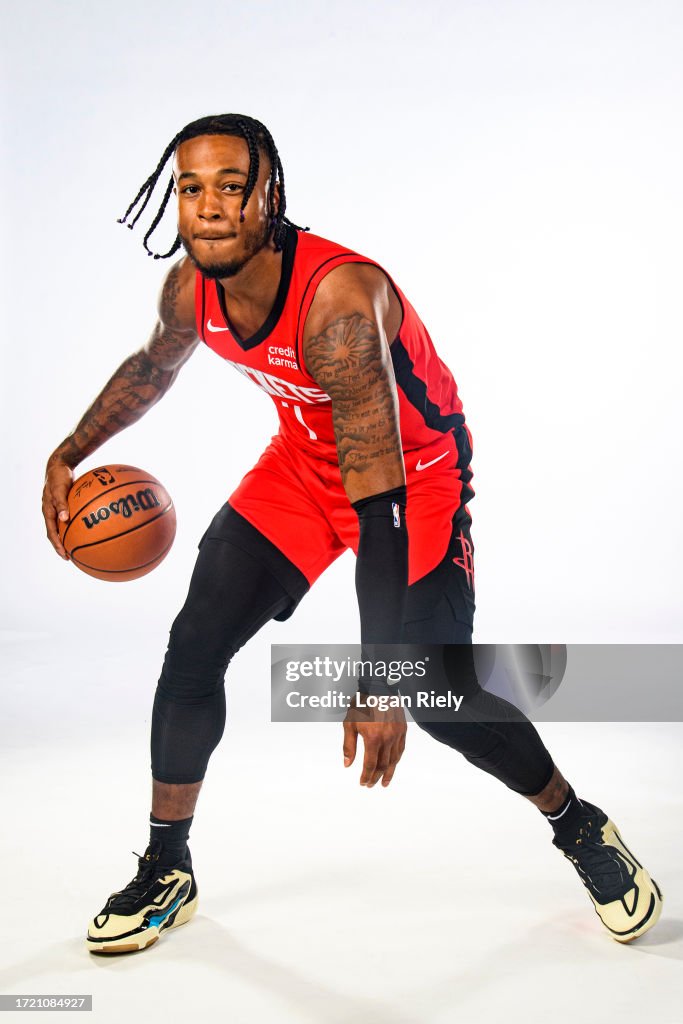 Camm R Rockets Cam Whitmore of the Houston Rockets poses for a portrait during... News ...