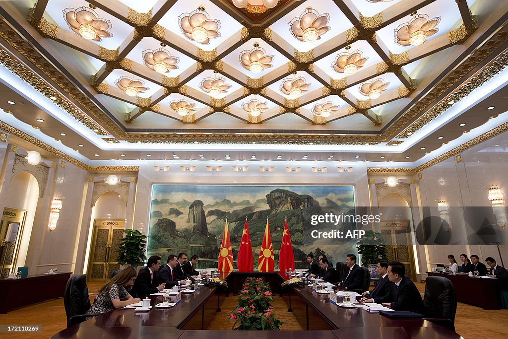 CHINA-MACEDONIA-DIPLOMACY