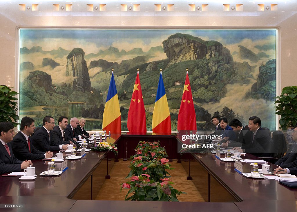 CHINA-ROMANIA-DIPLOMACY