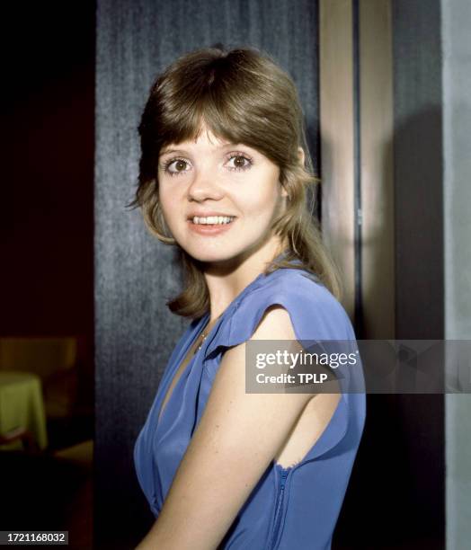 American actress and singer, of the New Wave/Punk group The Shirts, Annie Golden poses for a portrait in London, England, July 18, 1979.