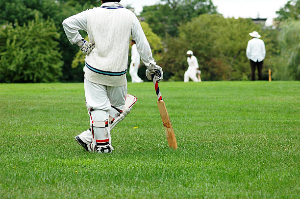 cricketer - cricket game stock pictures, royalty-free photos & images