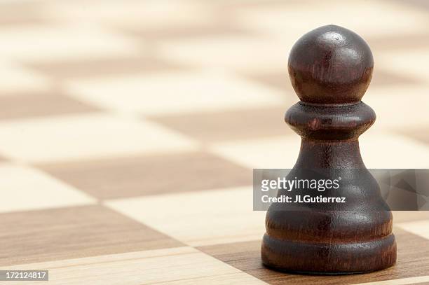 schach - pawn chess piece stock-fotos und bilder