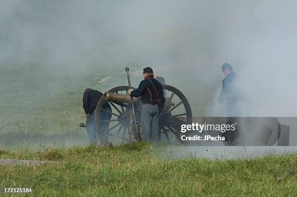 fire - civil war reenactment stock pictures, royalty-free photos & images