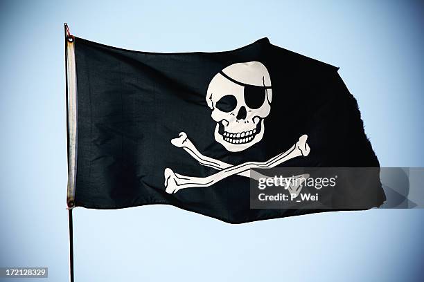 drapeau de pirate xl - pirate flag photos et images de collection