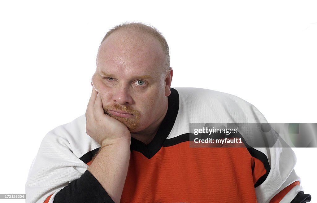 Man makes expression42