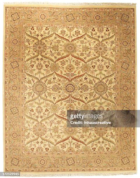 persian oriental rug - rug isolated stock pictures, royalty-free photos & images