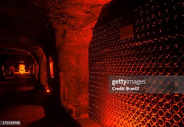 wine cellar - campagne france stock pictures, royalty-free photos & images