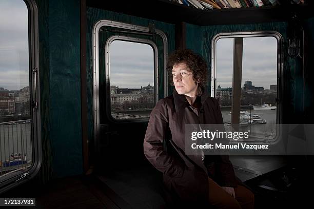 Writer Jeanette Winterson is photographed for the Sunday Times magazine on January 5, 2013 in London, England.