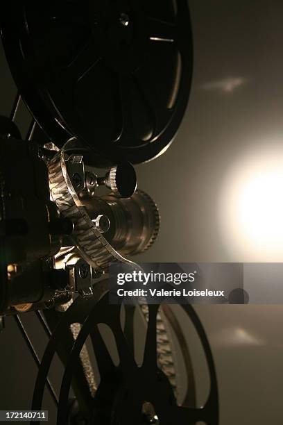 cinema - film projector stock pictures, royalty-free photos & images