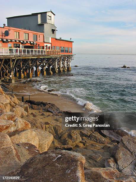 cannery row - cidade de monterey califórnia - fotografias e filmes do acervo