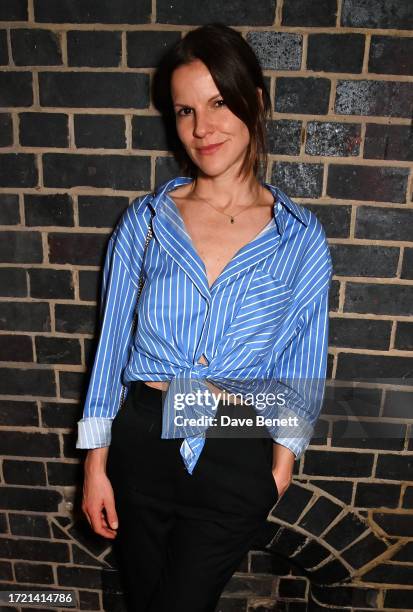 Fuschia Kate Sumner attends the exclusive launch party for the Dorsia App, the members-only reservation platform hosted by Dorsia and Serpentine, at...