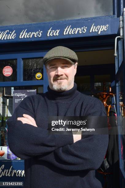 Harry Iggulden At The Teahouse Theatre In London Today. 25-February-2014