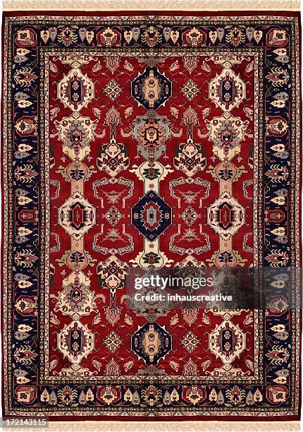 persische orientalischer teppich, - persian rug stock-fotos und bilder