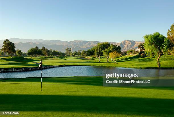 golf palm springs - empty golf course stock pictures, royalty-free photos & images