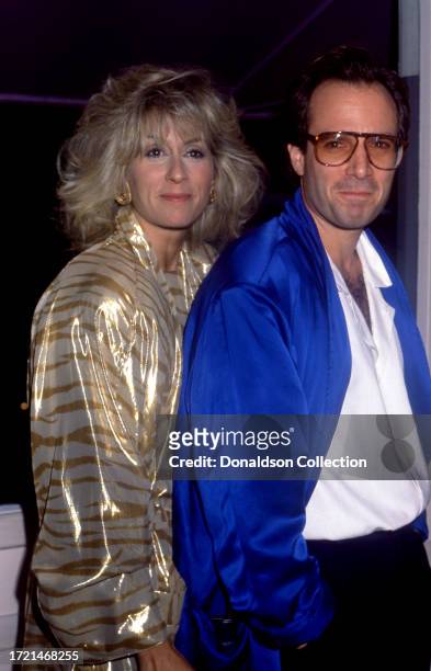 American actress Judith Light and her husband actor Robert Desiderio pose for a portrait in Los Angeles, California, circa 1986.