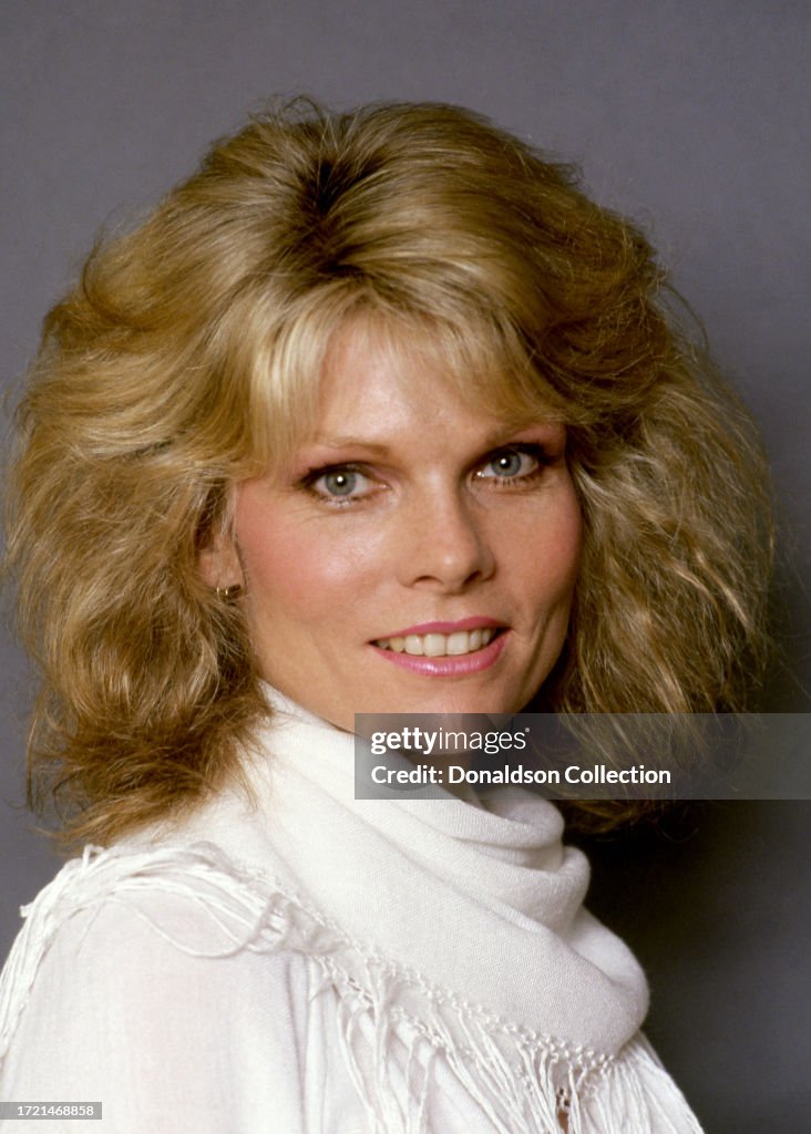 American actress Cathy Lee Crosby poses for a portrait in Los... News