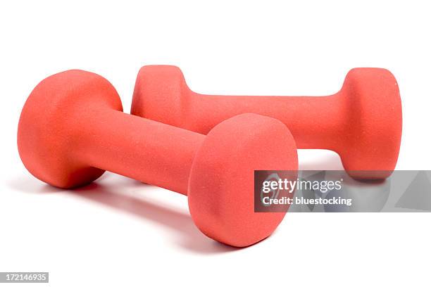 dumbbell weights - dumbells isolated stock pictures, royalty-free photos & images