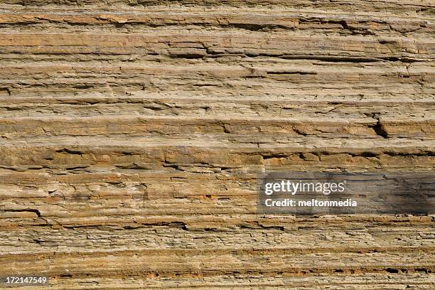rock wall - sandstone layers stock pictures, royalty-free photos & images