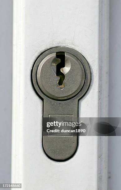 lock - key hole bildbanksfoton och bilder