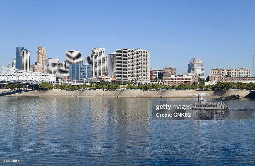 Cincinnati Riverfront Skyline