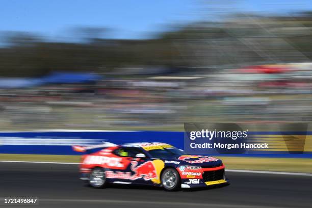 Jamie Whincup drives the Triple Eight Race Engineering Chevrolet Camaro during the Bathurst 1000, part of the 2023 Supercars Championship Series at...