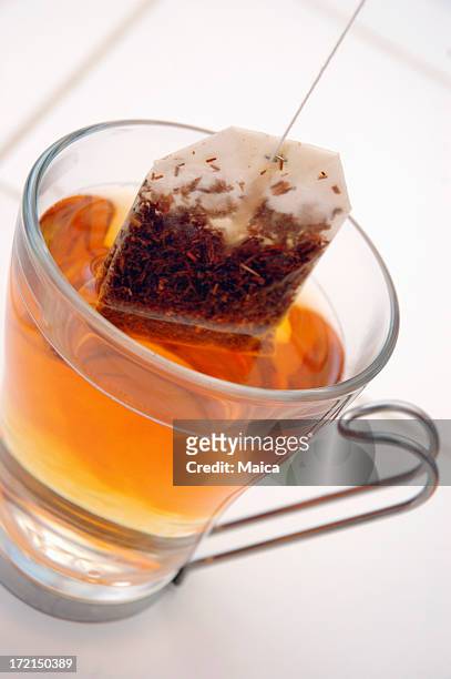 tea - herbal tea bag stock pictures, royalty-free photos & images