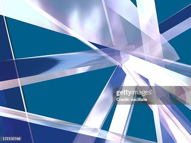 3d crystals - oscillare stock pictures, royalty-free photos & images