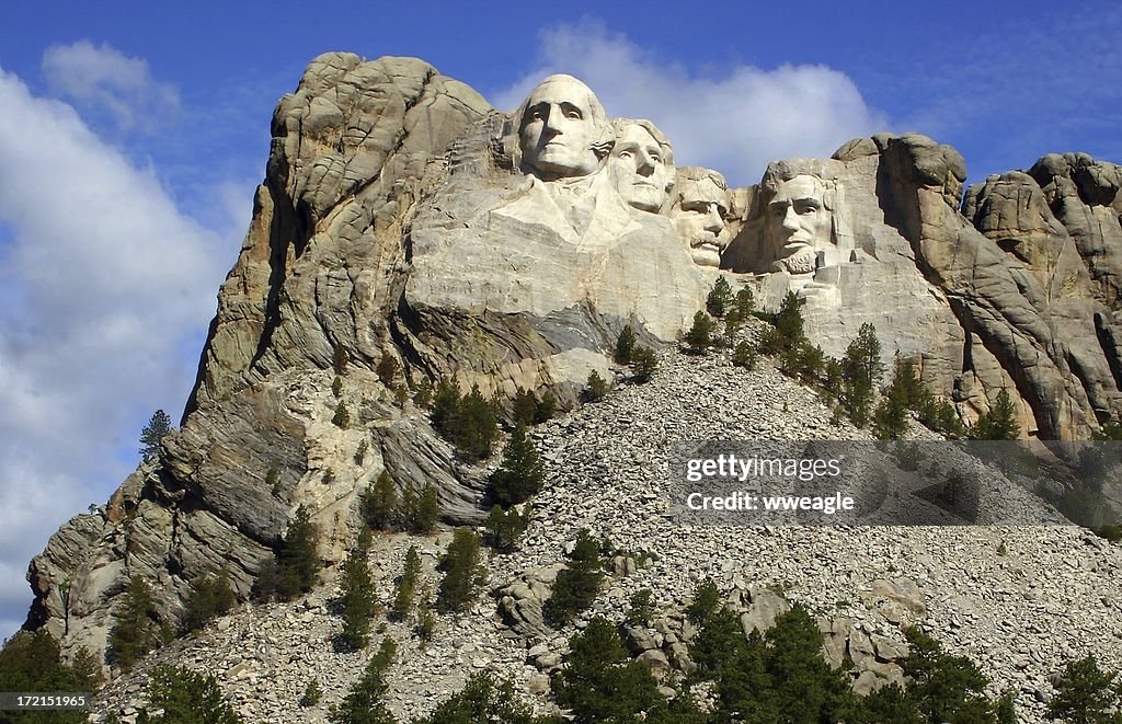 Clear Day at Rushmore