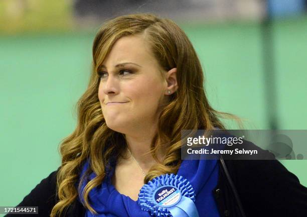 Kelly Tolhurst After Losing The Rochester By Election Last Night. 20-November-2014