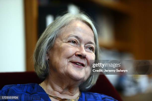 Baroness Hale In Her Office At The Supreme Court..Dame Brenda Marjorie Hale, Baroness Hale Of Richmond. 05-December-2014