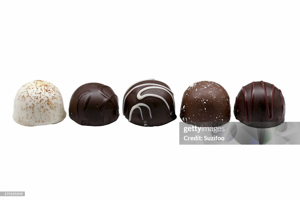 Trufas de chocolate