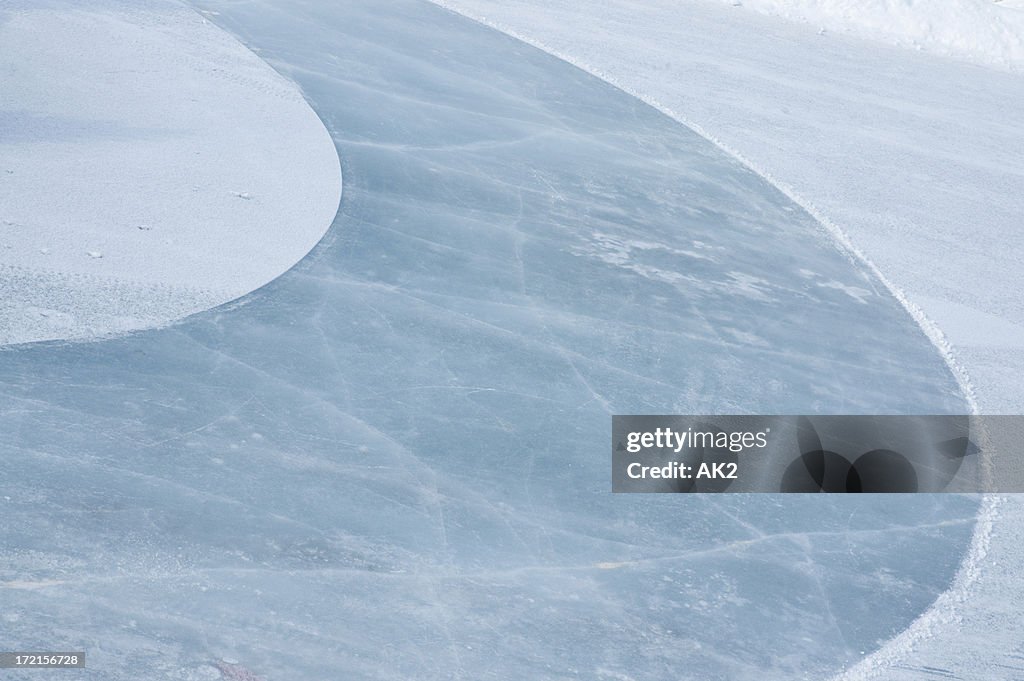 Ice rink abstract