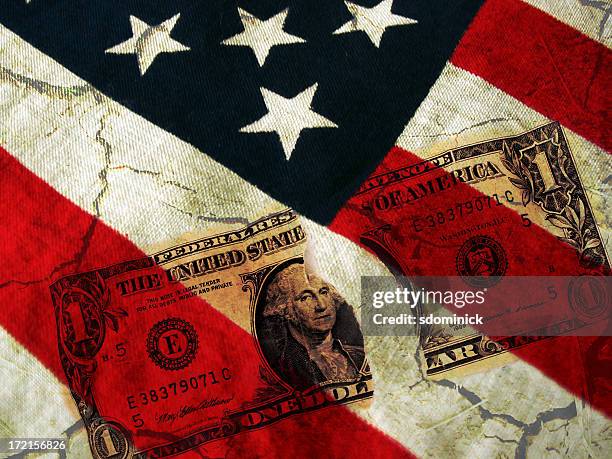 u.s. déficit - money politics fotografías e imágenes de stock